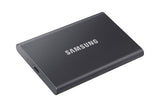Samsung Portable SSD T7 2 TB USB Type-C 3.2 Gen 2 (3.1 Gen 2) Grå