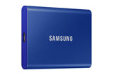 Samsung Portable SSD T7 2 TB USB Type-C 3.2 Gen 2 (3.1 Gen 2) Blå