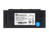 LevelOne POI-3014 PoE adapter Hurtigt ethernet, Gigabit Ethernet 52 V
