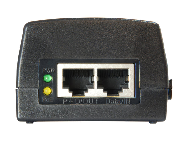 LevelOne POI-3010 PoE adapter Hurtigt ethernet, Gigabit Ethernet 52 V