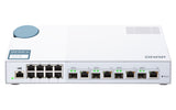 QNAP QSW-M408-4C netværksswitch Administreret L2 Gigabit Ethernet (10/100/1000) Hvid