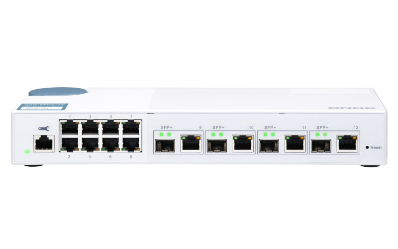 QNAP QSW-M408-4C netværksswitch Administreret L2 Gigabit Ethernet (10/100/1000) Hvid