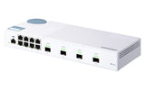 QNAP QSW-M408S netværksswitch Administreret L2 Gigabit Ethernet (10/100/1000) Hvid