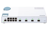 QNAP QSW-M408S netværksswitch Administreret L2 Gigabit Ethernet (10/100/1000) Hvid