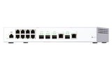 QNAP QSW-M408-2C netværksswitch Administreret L2 10G Ethernet (100/1000/10000) Hvid