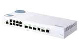 QNAP QSW-M408-2C netværksswitch Administreret L2 10G Ethernet (100/1000/10000) Hvid