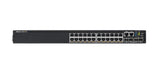DELL N2224PX-ON Administreret L3 2.5G Ethernet (100/1000/2500) Strøm over Ethernet (PoE) 1U Sort