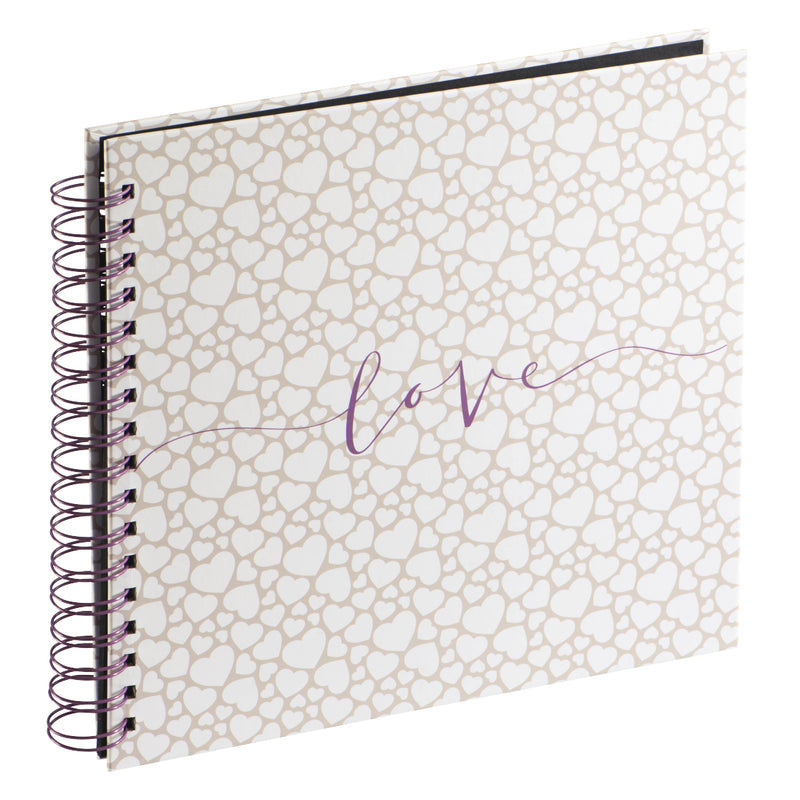 Hama Romance fotoalbum og arkbeskyttelse Beige, Hvid 80 ark 10 x 15
