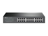 TP-Link TL-SG1024DE Administreret L2 Gigabit Ethernet (10/100/1000) 1U Sort