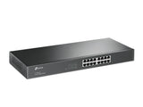 TP-Link TL-SG1016 Ikke administreret Gigabit Ethernet (10/100/1000) 1U Sort