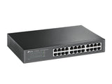 TP-Link TL-SG1024D Ikke administreret Gigabit Ethernet (10/100/1000) Grå