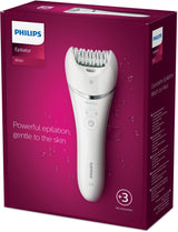 Philips BRE700/00 hårfjerner 32 pincetter Sølv, Hvid