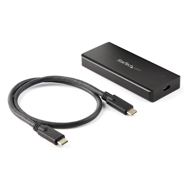 StarTech.com M2E1BRU31C drevkabinet SSD kabinet Sort M.2