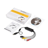StarTech.com SVID2USB232 videoredigeringskort Composite + S-Video + RCA