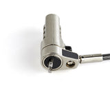 StarTech.com LTLOCKNANO kabellås Sort, Rustfrit stål 2 m