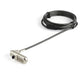 StarTech.com LTLOCKNANO kabellås Sort, Rustfrit stål 2 m