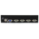 StarTech.com SV431DUSBU KVM Switch Stativ-montering Sort