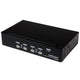StarTech.com SV431DUSBU KVM Switch Stativ-montering Sort