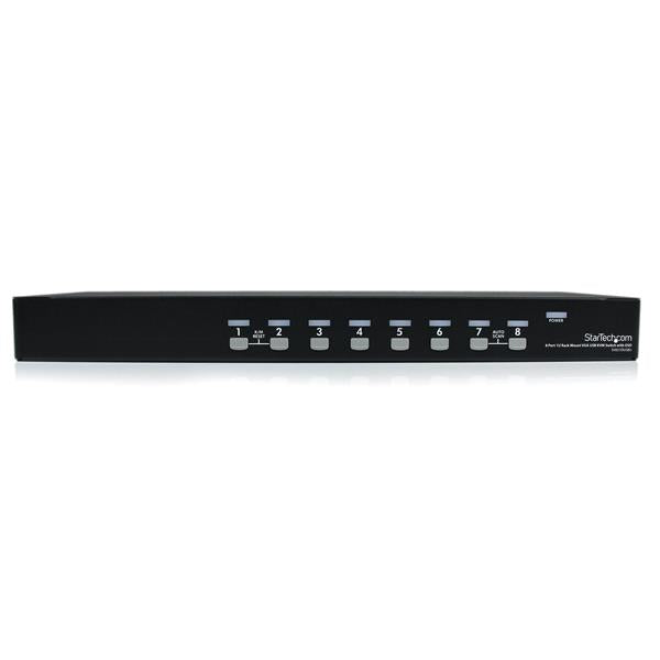 StarTech.com SV831DUSBU KVM Switch Stativ-montering Sort