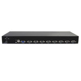 StarTech.com SV831DUSBU KVM Switch Stativ-montering Sort