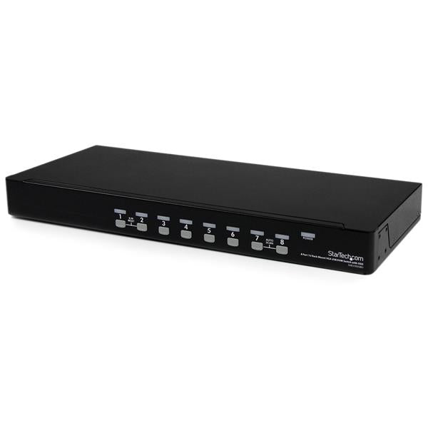 StarTech.com SV831DUSBU KVM Switch Stativ-montering Sort