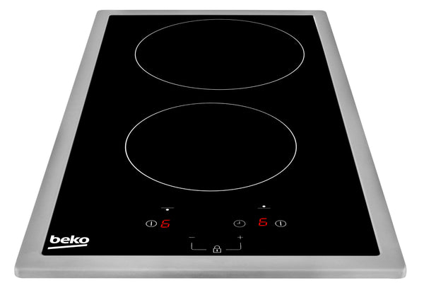 Beko HDMC32400TX kogeplade Rustfrit stål Indbygget 30 cm Keramisk 2 zone(s)