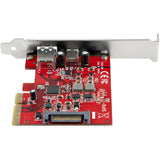 StarTech.com PEXUSB311AC3 interface-kort/adapter Intern USB 3.2 Gen 2 (3.1 Gen 2)