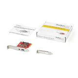 StarTech.com PEXUSB311AC3 interface-kort/adapter Intern USB 3.2 Gen 2 (3.1 Gen 2)