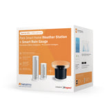 Netatmo NBU-NWS-NRG-EU digital vejrstation Sølv Batteri Wi-Fi