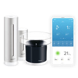 Netatmo NBU-NWS-NRG-EU digital vejrstation Sølv Batteri Wi-Fi