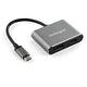 StarTech.com CDP2DPHD USB grafisk adapter 3840 x 2160 pixel Sort, Grå
