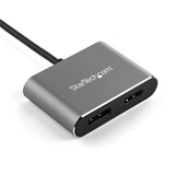 StarTech.com CDP2DPHD USB grafisk adapter 3840 x 2160 pixel Sort, Grå