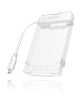 ICY BOX IB-AC703-C HDD/SSD kabinet Gennemsigtig, Hvid 2.5"