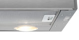 Beko HNT61210X emhætte Semi indbygget (træk ud) Rustfrit stål 280 m³/t