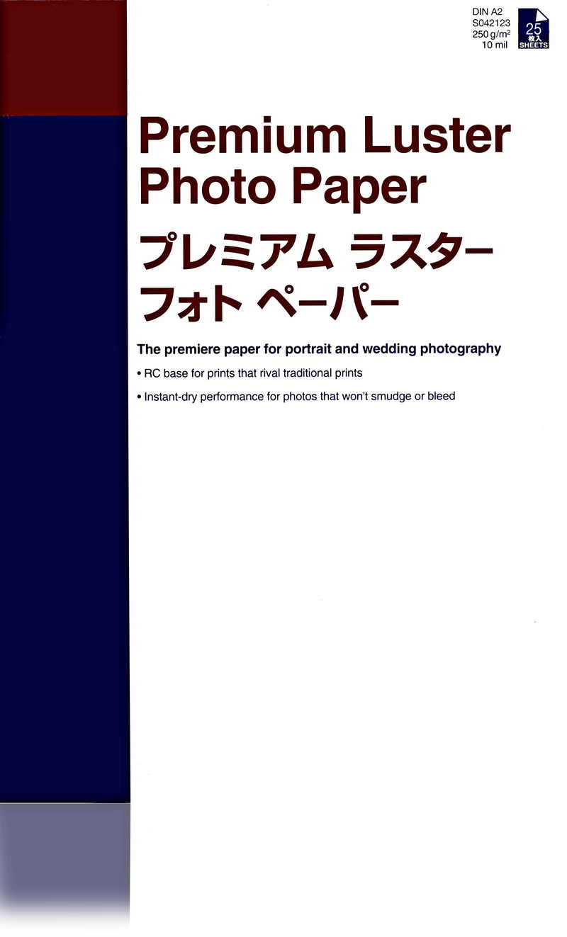 Epson Premium Luster Photo Paper A2 Lustre