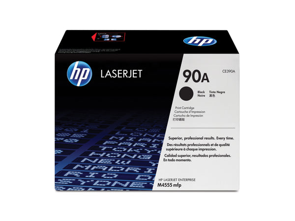HP 90A Black Original LaserJet Toner Cartridge tonerpatron 1 stk