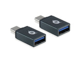 Conceptronic DONN03G kabel kønsskifter USB 3.1 Gen 1 Type-C USB 3.1 Gen 1 Type-A Sort