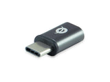 Conceptronic DONN05G kabel kønsskifter USB 2.0 Type-C USB 2.0 Micro Sort