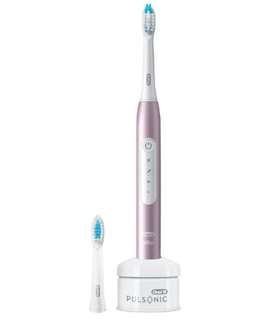 Oral-B Pulsonic Slim Luxe 4100 Voksen Sonisk tandbørste Roseguld