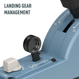 Thrustmaster TCA Quadrant Add-On Airbus Edition Sort, Blå Flysimulator PC