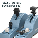 Thrustmaster TCA Quadrant Add-On Airbus Edition Sort, Blå Flysimulator PC