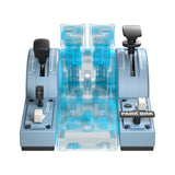 Thrustmaster TCA Quadrant Add-On Airbus Edition Sort, Blå Flysimulator PC