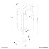 Neomounts CPU-D100SILVER CPU holder Skrivebordsmonteret CPU-holder Sølv