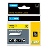 DYMO 24mm Flexible Nylon Tape etiketbånd D1