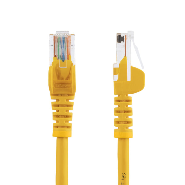 StarTech.com 45PAT50CMYL netværkskabel Gul 0,5 m Cat5e U/UTP (UTP)