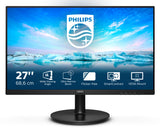 Philips V Line 271V8L/00 computerskærm 68,6 cm (27") 1920 x 1080 pixel Fuld HD LED Sort