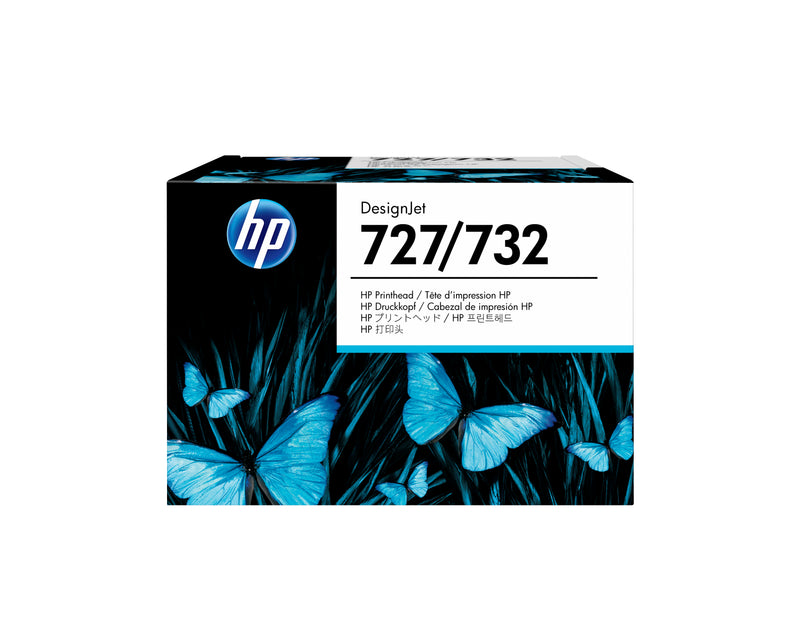 HP 727/732 DesignJet Printhead printhoved Termisk inkjet