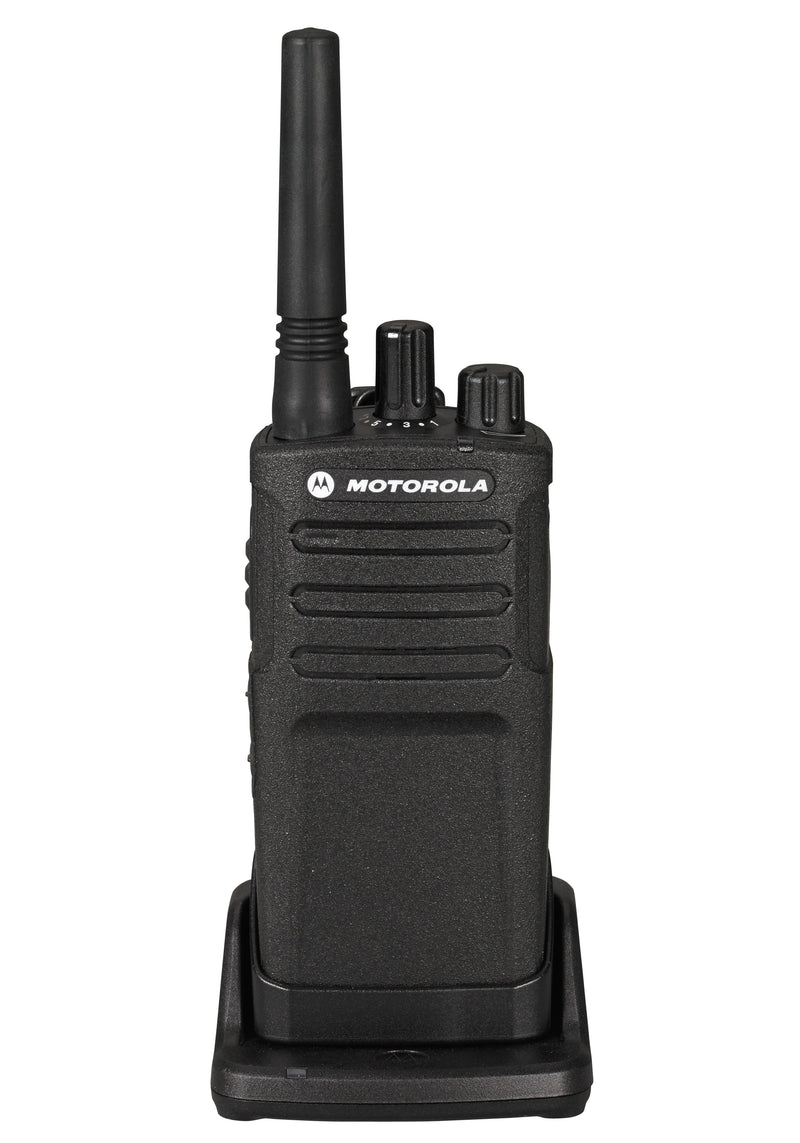 Motorola XT420 to-vejs radio 16 kanaler 446.00625 - 446.19375 MHz Sort