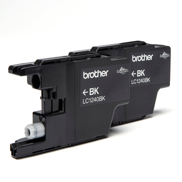 Brother LC-1240BKBP2 blækpatron Original Standard udbytte Sort