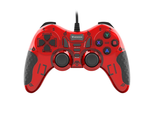 GENESIS MANGAN 200 Rød USB 2.0 Gamepad Analog/digital PC